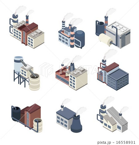 Building Industry Isometric 16558931