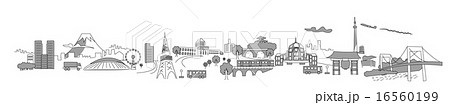 東京イメージ素材 16560199