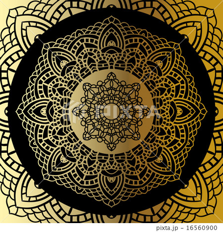 Vintage Gold mandala 16560900