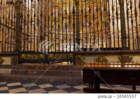 Interior of Cathedral in Toledo Spain Interior of Cathedral in Toledo Spain 16565537