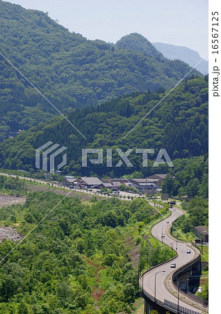 信州　北小谷　国道１４８号　道の駅「おたり」 16567125