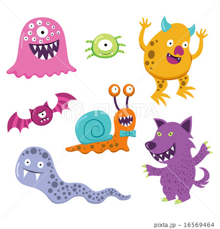 Halloween Monster Animal Characters 16569464