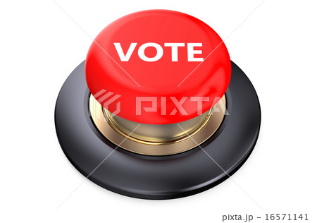 Vote Red button 16571141