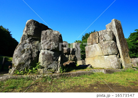 世界遺産　釜石市　橋野高炉跡　三番高炉 16573547