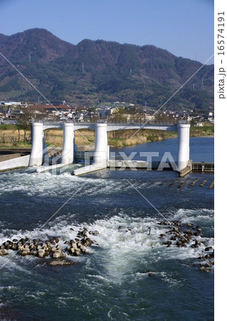 千曲川埴科用水頭首工大工事完成 千曲川埴科用水頭首工大工事完成 16574191