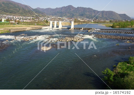 千曲川埴科用水頭首工大工事完成 千曲川埴科用水頭首工大工事完成 16574192