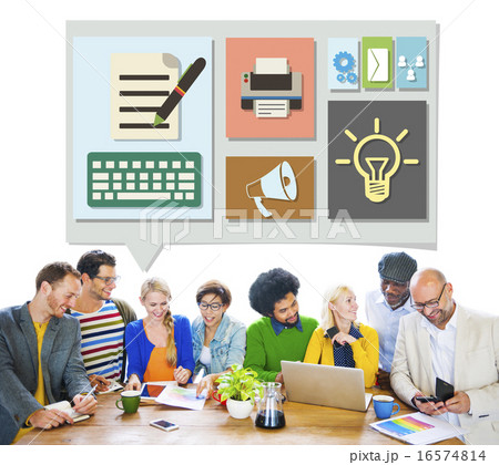 Content Connect Social Media Data Blog Concept Content Connect Social Media Data Blog Concept 16574814