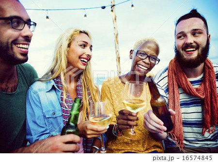 Beach Summer Dinner Party Celebration Concept 16574845