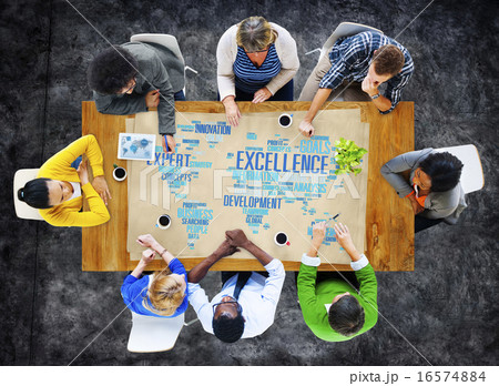 Excellence Expertise Perfection Global Growth Concept 16574884