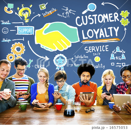 Customer Loyalty Satisfaction Support Strategy Service Concept Customer Loyalty Satisfaction Support Strategy Service Concept 16575053