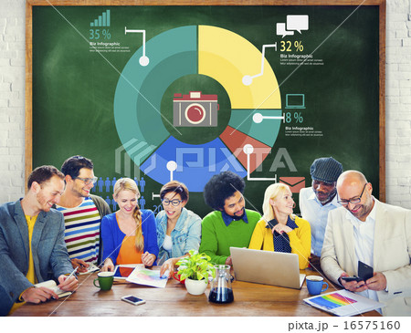 Analysis Analytic Marketing Sharing Graph Diagram Concept Analysis Analytic Marketing Sharing Graph Diagram Concept 16575160