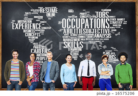 Occupation Job Careers Expertise Human Resources Concept 16575206