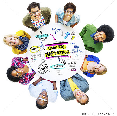 Digital Marketing Branding Strategy Online Media Concept 16575817