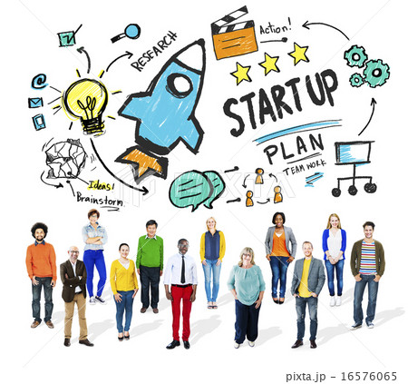 Start Up Business Launch Success People Diversity Concept 16576065