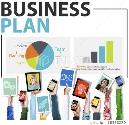 Business Plan Strategy Planning Information Statistics Concept 16576220