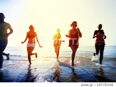 Friendship Freedom Beach Summer Holiday Concept 16576348
