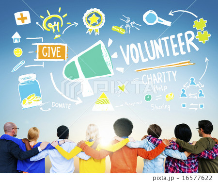 Volunteer Charity and Relief Work Donation Help Concept 16577622