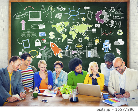 Global Business World Organization Market Commercial Concept 16577896