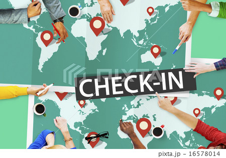 Check In Cartography Location Spot Travel World Global Concept Check In Cartography Location Spot Travel World Global Concept 16578014
