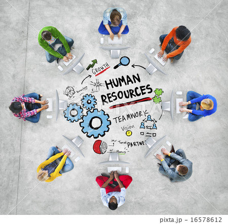 Human Resources Employment Job Teamwork Computer Technology Conc Human Resources Employment Job Teamwork Computer Technology Conc 16578612