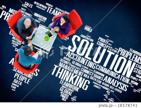 Solution Success Sloved Decision Strategic Progress Concept Solution Success Sloved Decision Strategic Progress Concept 16578741
