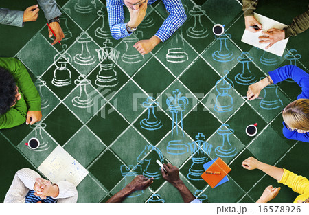 Chess Board Game Sports Playing Concept 16578926