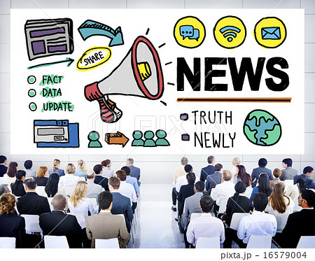 News Broadcast Information Media Publication Concept News Broadcast Information Media Publication Concept 16579004