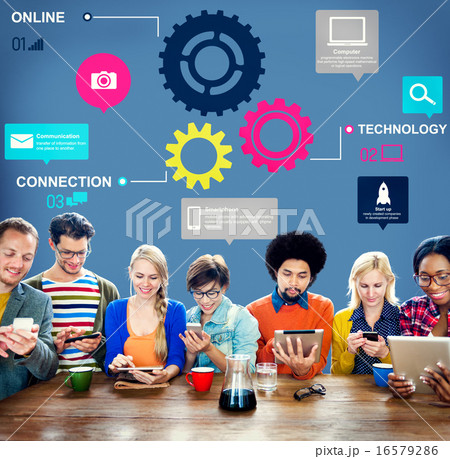 Team Functionality Industy Teamwork Connection Technology Concep 16579286