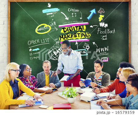 Digital Marketing Branding Strategy Online Media Concept Digital Marketing Branding Strategy Online Media Concept 16579359