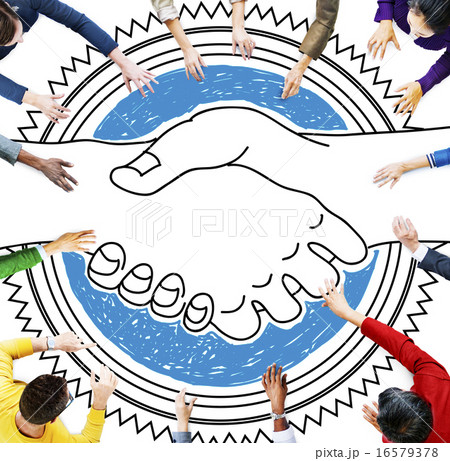 Agreement Greeting Handshake Partnership Team Concept Agreement Greeting Handshake Partnership Team Concept 16579378