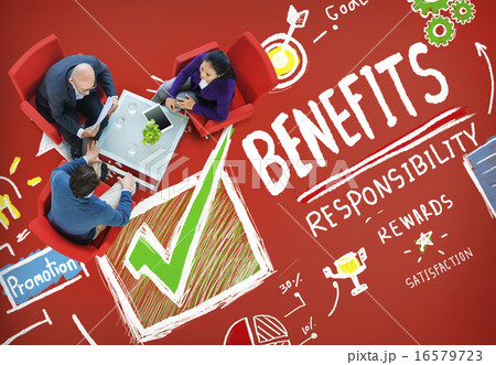 Benefits Responsibility Rewards Goal Skill Satisfaction Concept 16579723