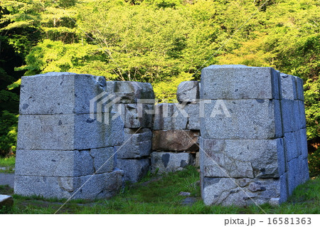 世界遺産 釜石 橋野高炉跡 一番高炉 世界遺産 釜石 橋野高炉跡 一番高炉 16581363