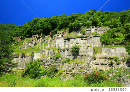 岩手県　釜石市　釜石鉱山跡 16581392