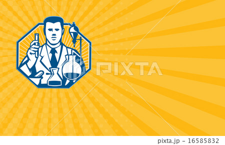 Business card Scientist Lab Researcher Chemist 16585832