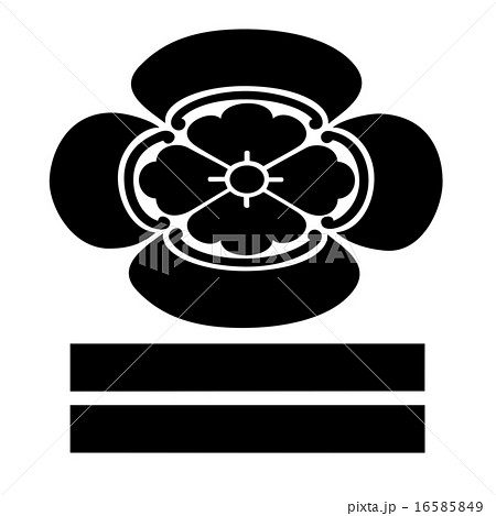 富永氏 木瓜に二引両 富永氏 木瓜に二引両 16585849