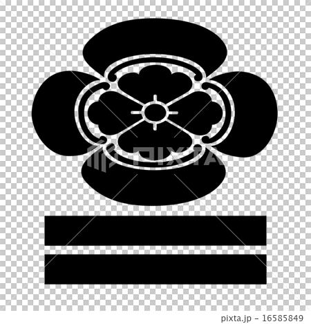 富永氏 木瓜に二引両 富永氏 木瓜に二引両 16585849