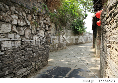 貴州省　貴陽市　青岩古鎮　背街 16586573