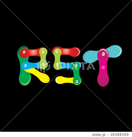 Colorful Alphabet Colorful font style A to z 16588309