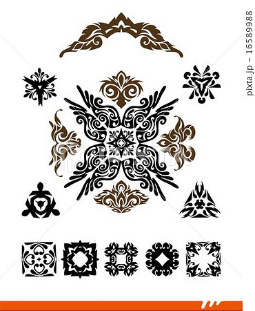 Elegance decorative vector set Elegance decorative vector set 16589988