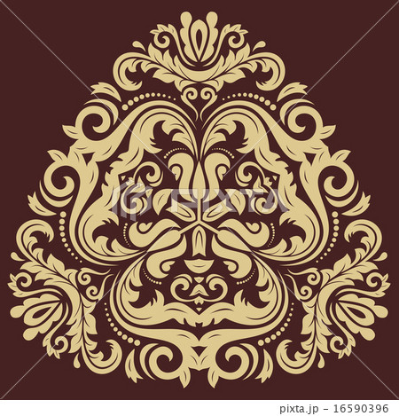 Damask Seamless Vector Pattern 16590396