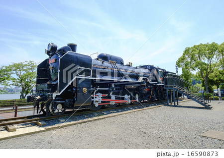 D51　公園に展示されているD51 16590873