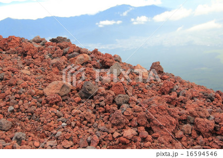 富士山の赤岩 富士山の赤岩 16594546
