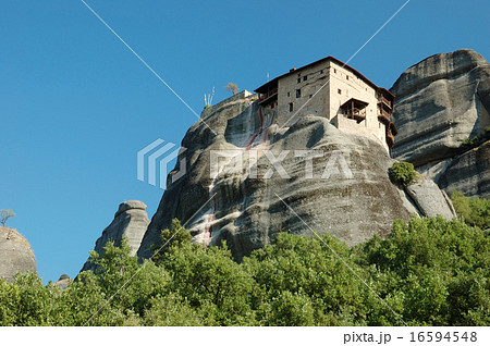 Agios Nikolaos rock monastery ,Meteora,Greece 16594548