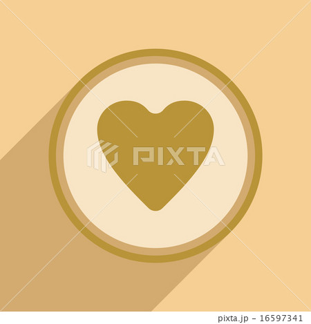 Flat with shadow icon and mobile application Cardiology Flat with shadow icon and mobile application Cardiology 16597341