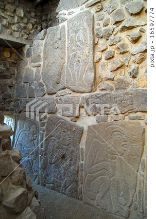 メキシコ　オアハカ　モンテアルバン遺跡 16597774