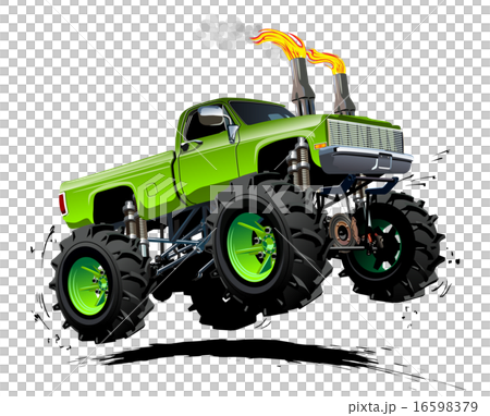 Cartoon Monster Truck Cartoon Monster Truck 16598379