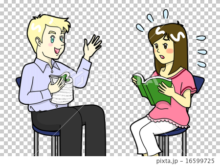 外人さんとの会話は難しいわっ! 外人さんとの会話は難しいわっ! 16599725