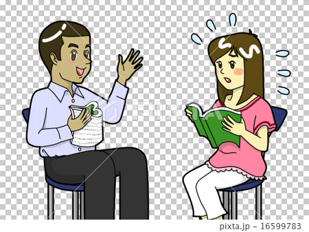 Conversation with a foreigner is difficult! Conversation with a foreigner is difficult! 16599783