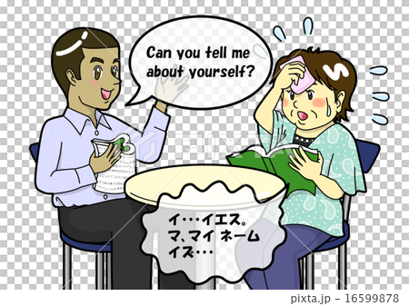 Conversation with a foreigner is difficult. . . Conversation with a foreigner is difficult. . . 16599878