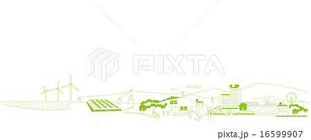 エコロジー町並み エコロジー町並み 16599907